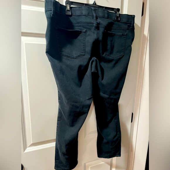 Isabel maternity below belly black jeans, distressed size 18 - Picture 5 of 7